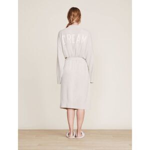 Barefoot Dreams Stone Cream CozyChic Ultra Lite Dream Robe Women's Size Large